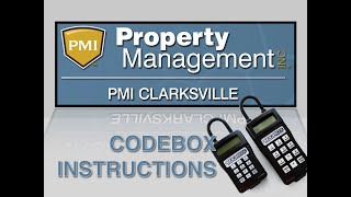 Codebox Instructions PMI Clarksville