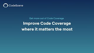 Improve Code Coverage where it matters the most ‎| CodeScene Demos