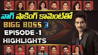 Bigg Boss 3 Telugu Contestants Episode 1 Highlights | Nagarjuna | Bigg Boss 3 Telugu