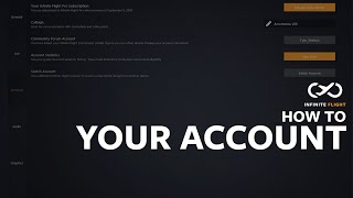 Managing your Infinite Flight Account in 20.2