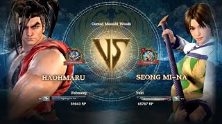 [SCVI] Fabreezy (Haohmaru) vs. Yoki (Seong Mi-na) [Ranked Match]