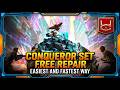 WAR COMMANDER | SECTOR BREACH CONQUEROR SET FREE REPAIR EASIEST & FASTEST WAY | KT TEAM