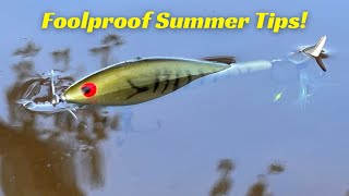 Foolproof Summer Tactics That Always Catch Bass!