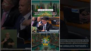 "Não teve um ato do governo do Bolsonaro contra a democracia" | Senador Flávio Bolsonaro