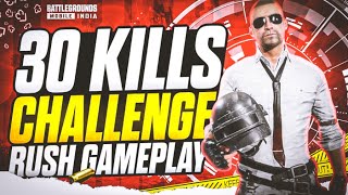 30 KILLS CHALLENGE | BGMI LIVE | Dzath X