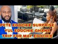 PETE EDOCHIE SURPRISE YUL EDOCHIE GHANA TRIP TO MEET MAY EDOCHIE IN GHANA