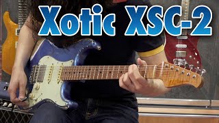 アレン・ハインズと同仕様の『Xotic XSC-2』を弾いてみた🎸  ボトムズアップギターズ【福岡】 Heavy Aged -Lake Pracid Blue-