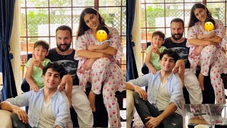 Sara Ali Khan Shares FIRST Pic With New Baby Bro Jeh Ali Khan, Taimur, Ibrahim & Said On Eid 2021