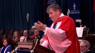 University of Toronto: Jack Petch, Convocation 2013 Honorary Degree recipient