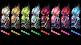 All Inkshadow Yasuo Chromas - League of Legends