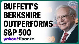 Buffett's Berkshire Hathaway beats S\u0026P 500 in 2024