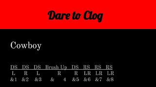 Cowboy Step - Clogging Step Teach