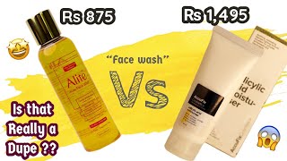 which salicylic acid facewash is worth buying??? | alite facewash vs accufix facewash 🤨👀