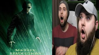 THE MATRIX REVOLUTIONS (2003) TWIN BROTHERS FIRST TIME WATCHING MOVIE REACTION!