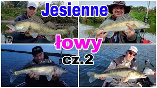 Jesienne łowy z kolegami cz. 2 | sandacze szczupak | uchwycone brania #VerticalJigging