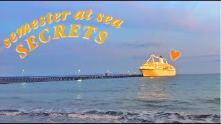 10 ESSENTIAL Semester at Sea Secrets!