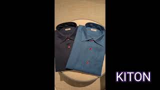 Kiton | 2025新款襯衫 | 100%義大利製造 | 頂級男裝 | 商務