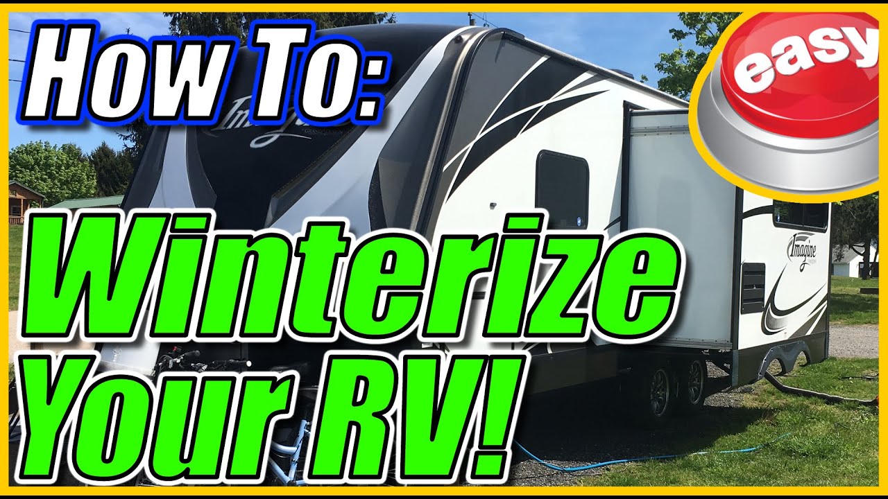 Winterize Your RV Using Antifreeze! Grand Design Imagine Series Travel ...