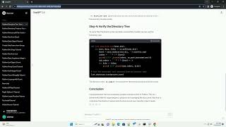 python create directory tree