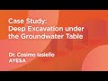 Case Study: Deep Excavation under the Groundwater Table | midas GTS NX