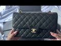 unboxing chanel classic flap dream bag 🖤✨