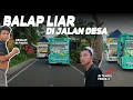 🔴BALAP LIAR...!! UMPLUNG VS CANTER - Motor pada banyak yang minggir - Di jalur DESA