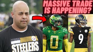 Omar Khan HINTS that a MASSIVE Trade may be Taking Place on Draft Day!!! (Pittsburgh Steelers News)