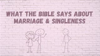 What does the Bible say about Marriage and Singleness? (Feb. 2, 2025 9:00 AM Service)