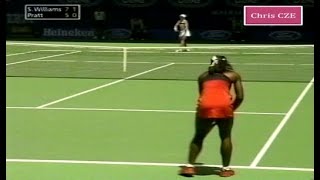 Serena Williams v. Nicole Pratt 2000 AO 2R highlights