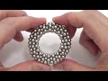 make donuts with magnetic balls prat3 ring magnet balls and sticks