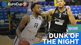 7DAYS EuroCup Dunk of the Night: McRae with a huge fastbreak slam!