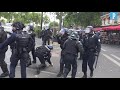 14 juillet des gendarmes pris à partie en marge de la manifestation des personnels soignants