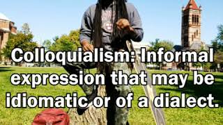 Harvard Gullah Teacha - Colloquialisms (Idioms)