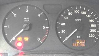 Opel Astra G 2.0 DTI -15.5'C Painful cold start due to a bad glowplug