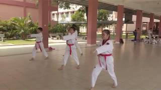 跆拳道晋级考试 红带 Taekwondo Grading Red Belt Part 2 Oct 2019