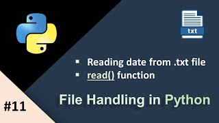Reading Text File in Python|Read() Function in Python|File Handling in Python