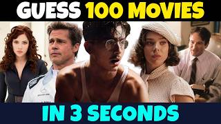 Guess 100 Movies in 3 Seconds by the Scene #2 | The Ultimate Film Quiz Challenge