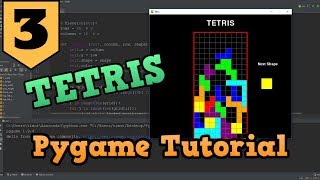 Pygame Tutorial - Tetris (Part 3)