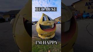 😃 WORLD'S HAPPIEST CAR: Esso Oil Drop Automobile Walkaround #smile #shorts #car