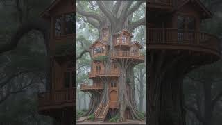 Dream Tree House | A Perfect Rainy Day #treehouse