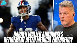 Darren Waller Retires From NFL After Scary Medical Emergency | Pat McAfee Reacts