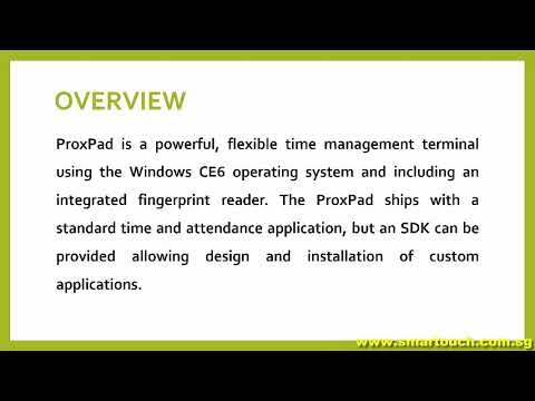 Card Readers Singapore : ProxPad-CE6 Overview and Features For Payroll Singapore Card Readers Singapore : ProxPad-CE6 Overview and Features For Payroll Singapore