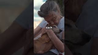 KINDNESS HAS NO AGE RESTRICTIONS || #wholesome #love #animals #ai #stray #cat #dog