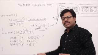 Passing three dimensional arrays