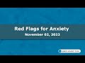 Parent Academy To Go: Red Flags for Anxiety