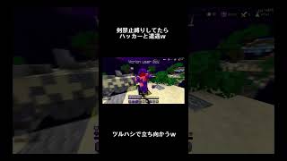 【マイクラ統合版】ツルハシでチーターに立ち向かった結果がこちらww #minecraft #チーター #PVP#hive