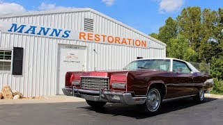 1973 Lincoln Continental 460 V8 - Manns Restoration