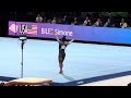 simone biles fx tf 2023 antwerp huge score 15.166 gold