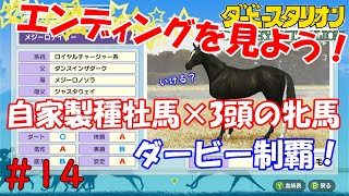 【ダービースタリオン/switch】#14 エンディングを見る！親子二代ダービー制覇へ！