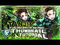 How To Make Easy AMV/Edit Thumbnail On Android | Ibispaint X Tutorial